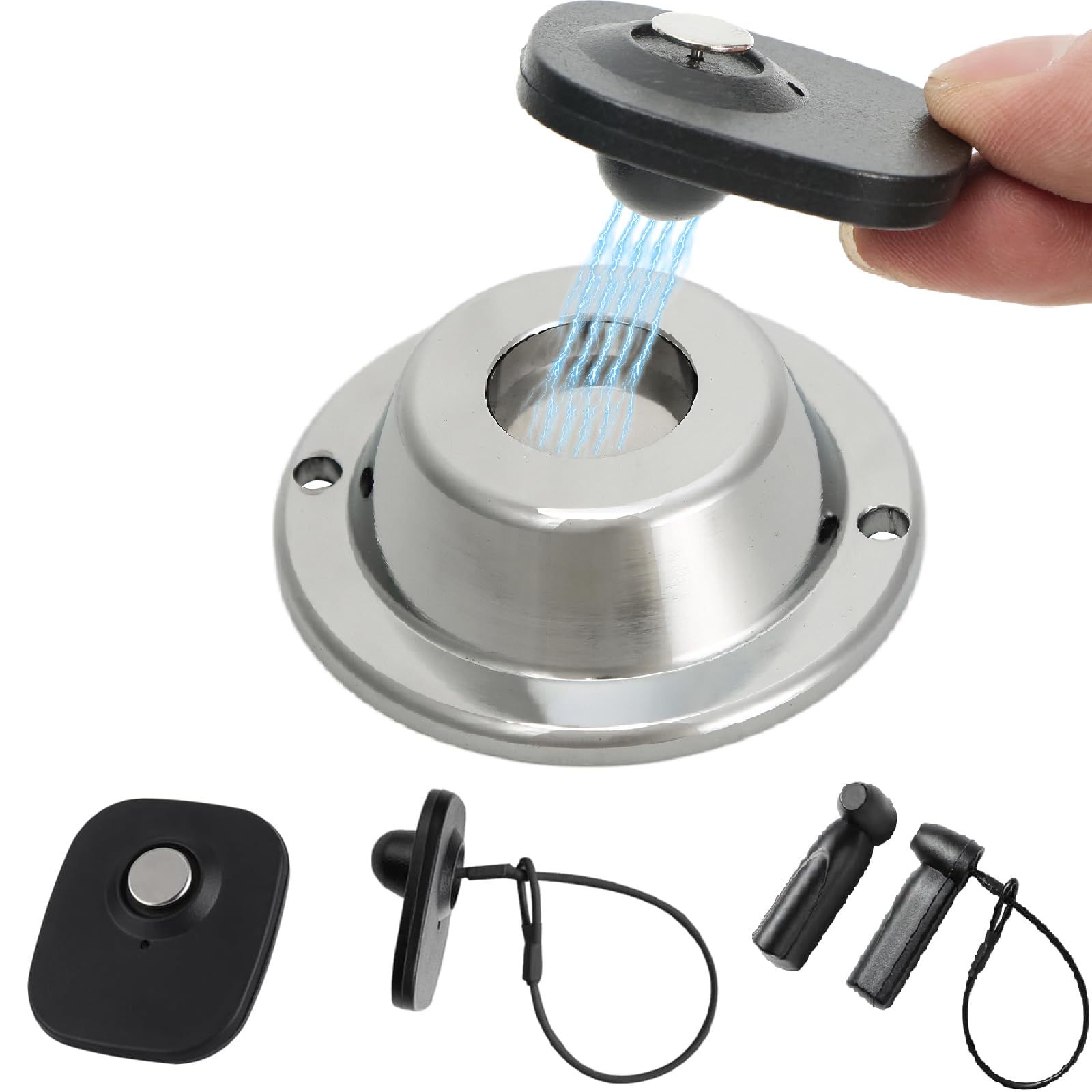 Photo 1 of Stronger Magnetic Tag Remover,Security Tags Remover for Supermarket Mall,Multifunctional Magnetic Tag Removing Tool for Clothing & Quilt Fasteners,Easy Unlocker for Loss Prevention Pins