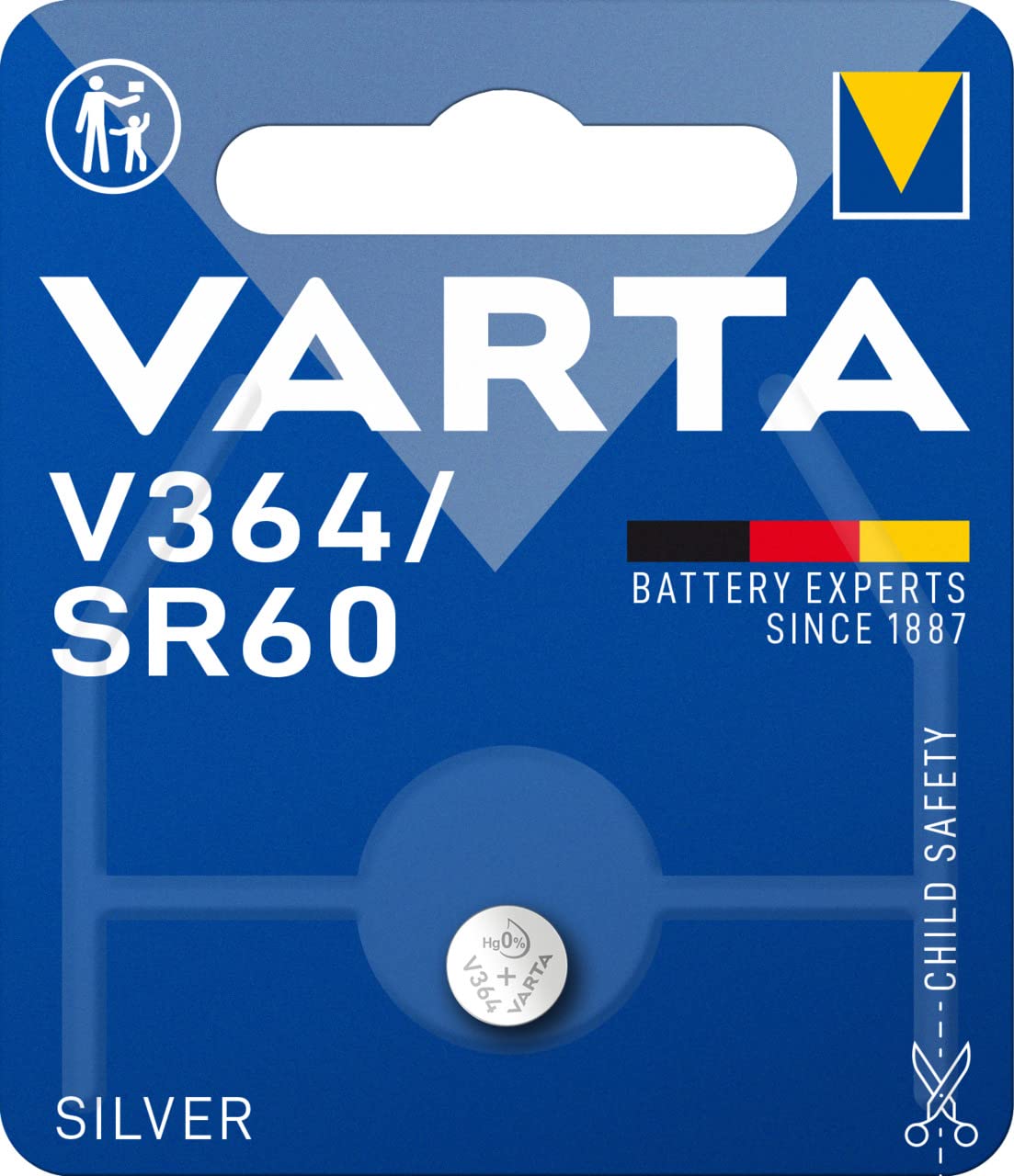 VARTA 1443 V 364 Button Cell Battery