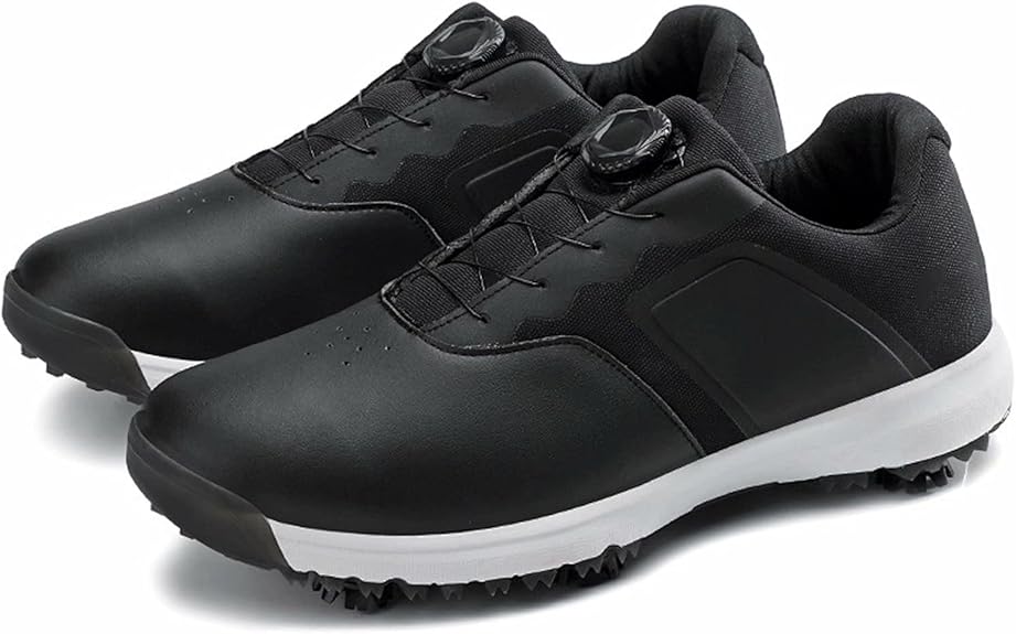 Men�s Waterproof Golf Shoe Removable Cleats Breathable