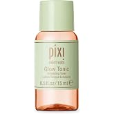 Pixi Glow Tonic Balancing Face Toner Glycolic Acid for Radiant Skin Daily Brightening Toner Sample Size, 15ml/0.5fl.oz