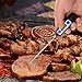Anpro Anpro DT-8 Instant Read Digital Cooking Thermometer with Long Probe for Food, Meat, Candy and Bath Water - Black