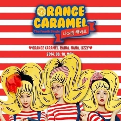 ORANGE CARAMEL [Do It Like Me] 4th Single Album CD+Postcard+Poster (shipped in a tube unfolded) K-POP Sealed