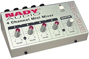 Nady MM-141 4-Channel Mini Mixer