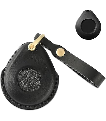 MugiVSE Leather Key Fob Cover For Harley Davidson – Protective Case Compatible With Fatboy, Sportster, Touring Models