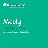 Bebeconfort Meely 2-In-1 High Chair to Toddler Chair Dark Grey 6m-3y view 2