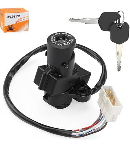 ‼️ka‼️ Amazon.com: TCMT Ignition Switch with Lock Key Set Fit for