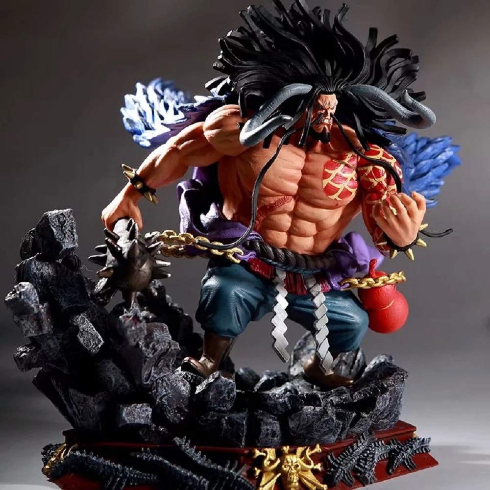 Anime Toys One Piece Four Emperors Gk Fighting Kaido Scene Base Boxed Model Hand Height Approx 19cm Width 24cm Wahe Amazon Com Books