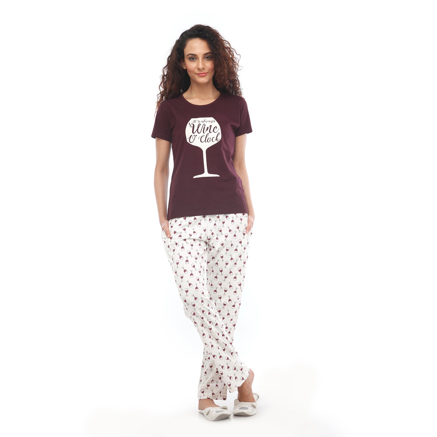 nite flite time for wine pyjama set