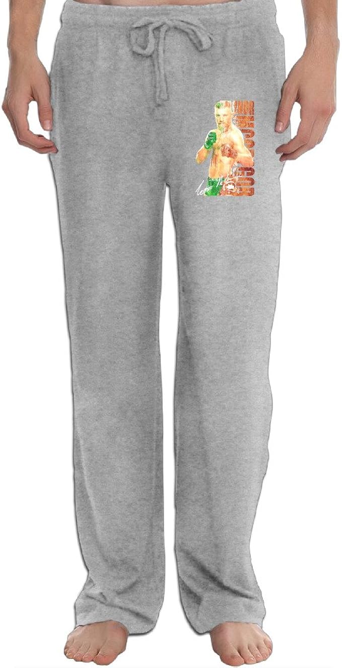 Amazon Co Jp Hesj おとな かっこいい 格闘家 コナー ロングパンツ 100 コットン 着心地が良い ストリート Size 3x グレー 服 ファッション小物