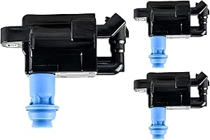 PHILTOP UF228 Ignition Coil Pack Compatible with 1998-2005 GS300, 2001-2005 IS300, 1998-2000 SC300, 1998 Supra Base, Set of 3