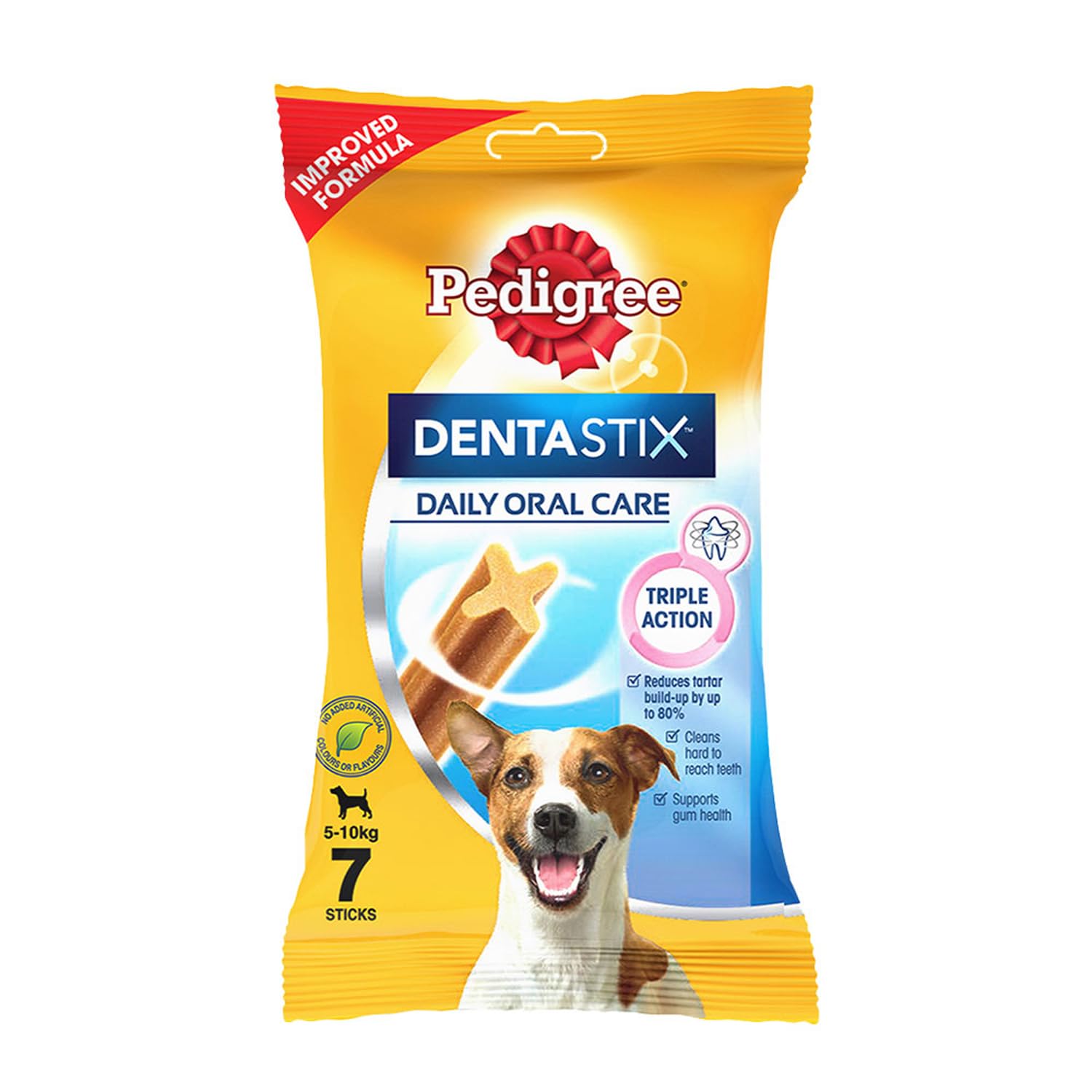 Pedigree Dentastix - Small Dog 7 Stick (Pack of 10)