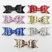 inSowni 8 Pack Bling Glitter Sequin Bow Alligator Hair Clips Barrettes for Baby Girls Toddlers Teens Kids Women