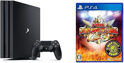 Amazon Playstation 4 Pro ジェット ブラック 1tb Cuh 7100bb21 Ps4 ファイヤープロレスリング ワールド 予約特典 公式コンプリートガイド 新日本プロレスレスラー名鑑 付 セット ゲームソフト