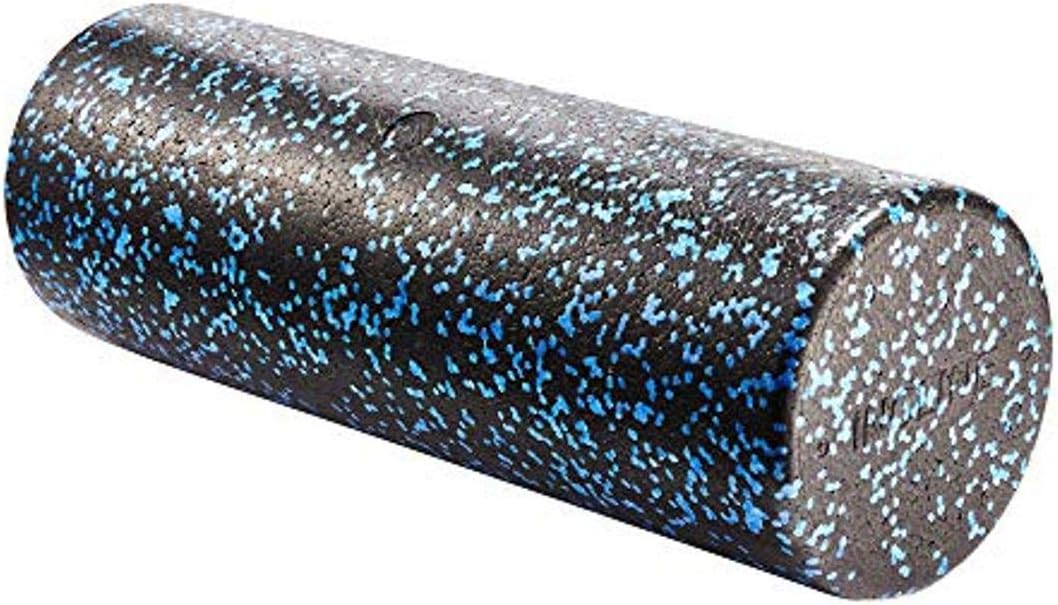 Incline Fit High Density Extra Firm Foam Roller for Yoga, Pilates, Stretching, Deep Tissue Back Muscle Massage Roller, Physical Therapy & Rehab Exercises, Black and Speckled Colors