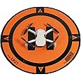 Hoodman Weighted Trifold UAV Drone Landing Pad LP21 - fits Mini 4 Pro, mini 3 pro, mavic and spark - Durable, No Stakes Required, collapses to 1/6 of deployed size