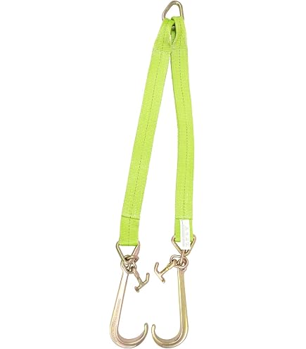 Boxer Pro Tow Straps V Bridle - 2 Inch X 6 Feet Recovery Strap With Snap Hooks, 10,000 Lbs Breaking Strength - View #14