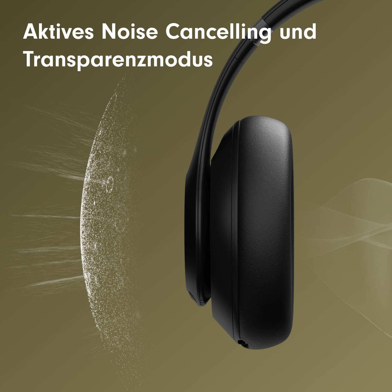 Beats Studio Pro – Komplett Kabellose Bluetooth Noise Cancelling Kopfhörer – Personalisiertes 3D Audio, USB-C verlustfreies Audio, Apple & Android Kompatibilität - Schwarz 2