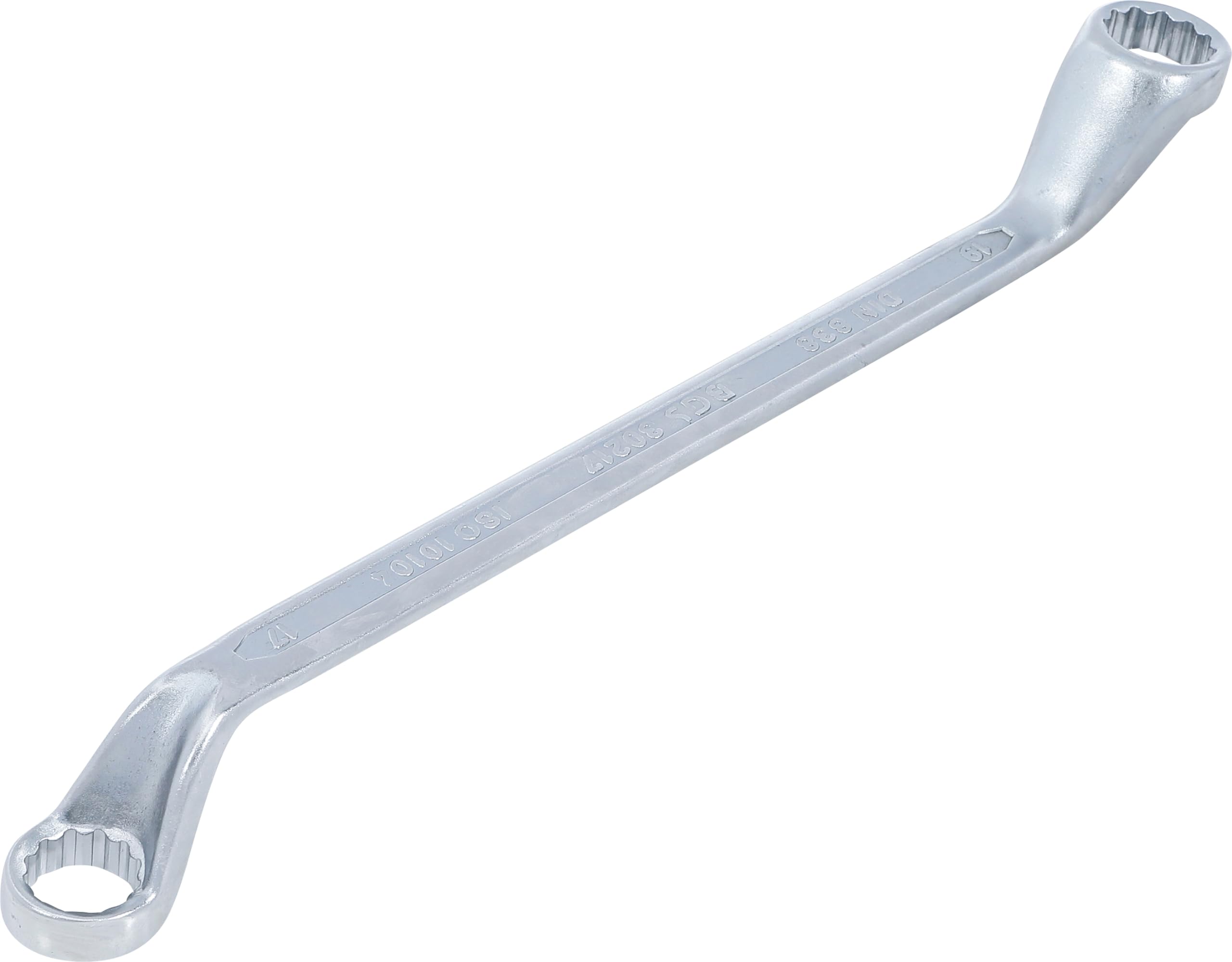 BGS 30217 | Double Ring Spanner | deep offset ends | 17 x 19 mm