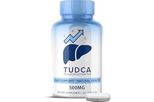 Tudca Liver Support Supplement - Pack of 1, 60 Capsules Tauroursodeoxycholic Acid - Nerve Cell Support, Gallbladder, Kidney and Liver Cleanse Detox & Repair, Bile Salts Supplement by MaxLife Naturals