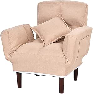Amazon.com : ZHIRONG Adjustable Sofa Chair Comfortable ...