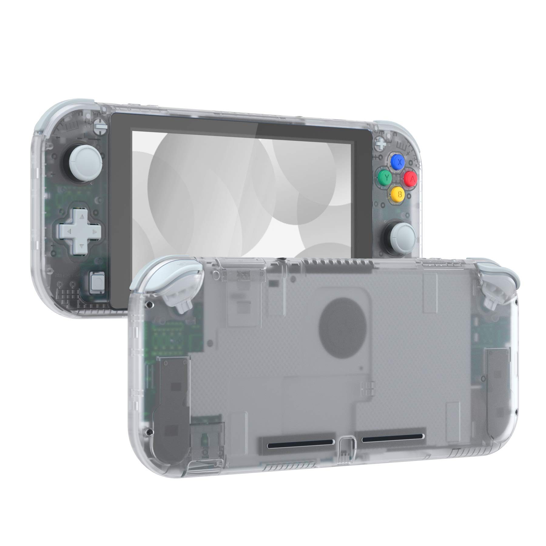 eXtremeRate Transparent Clear DIY Replacement Shell