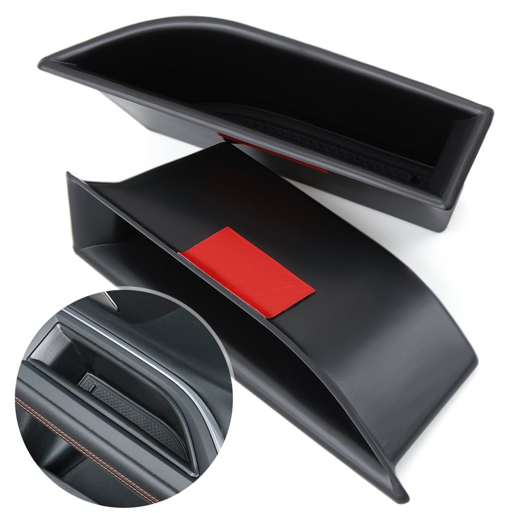 Front Row Door Side Storage Box Handle Armrest