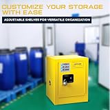 Horison Industries COSHH Cabinet Flammable Storage Fire Proof Hazardous view 3