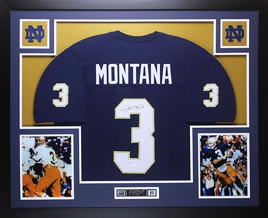 joe montana autographed jersey