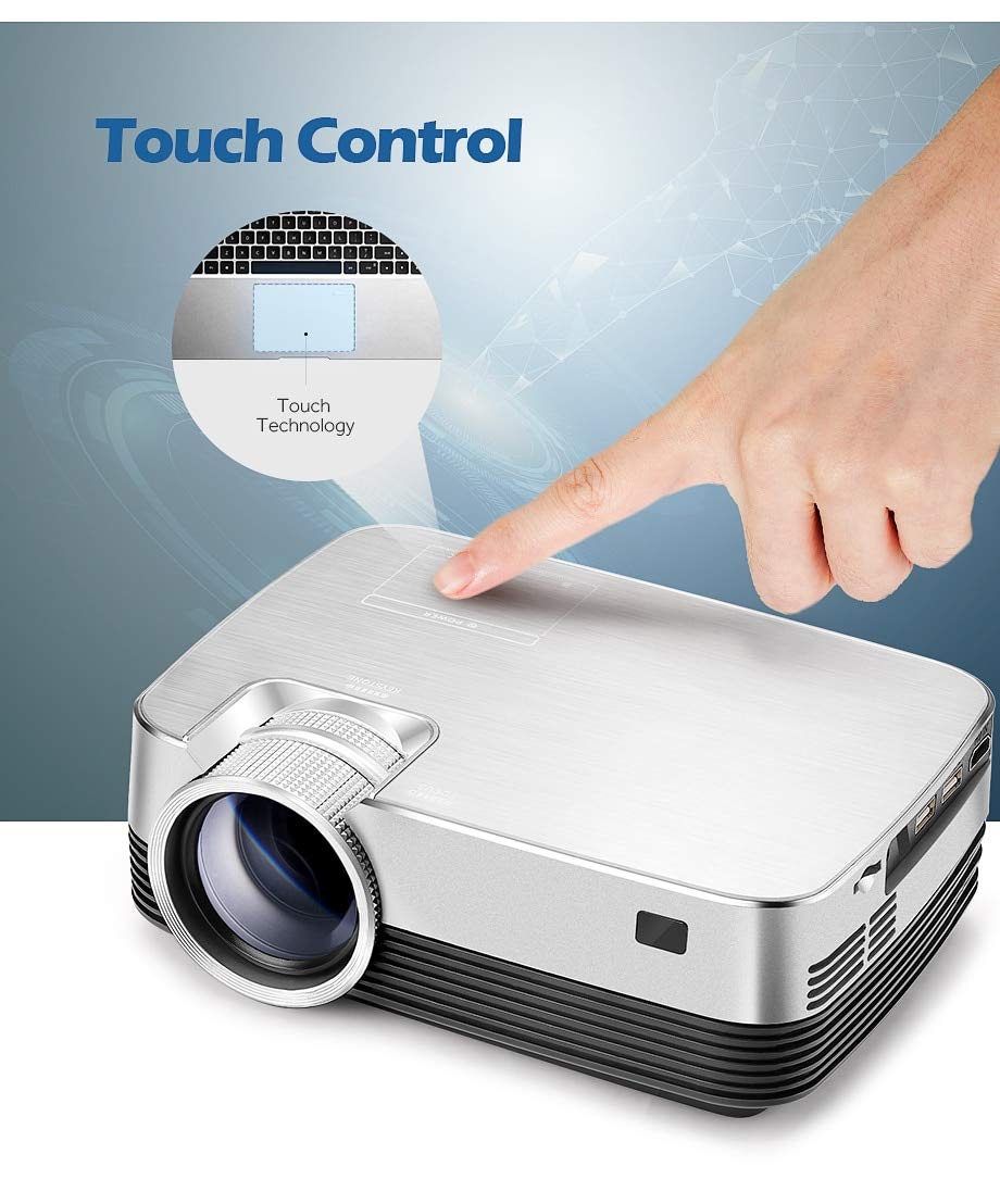 Proyector configurado en WiFi, Bluetooth. 1280x720 Pixel, Mini ...