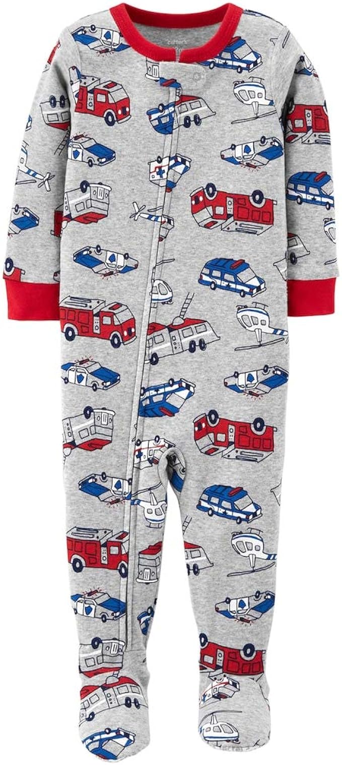 1 piece footed pajamas