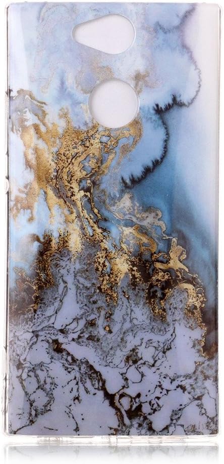 Sony Xperia XA2 Case,Gloryshop [Marble pattern Series] Slim Soft Flexible TPU Case Gel Skin Protective Cover for Sony Xperia XA2 5.2 Inch, A07