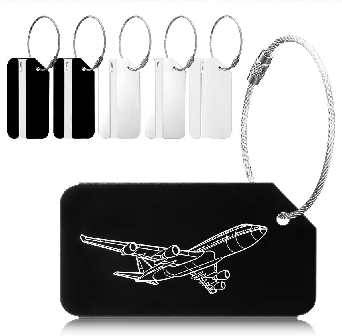 metal travel luggage