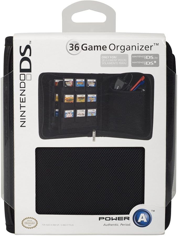 Nintendo Licensed Game Storage Organiser Black (3DS XL/ 3DS/ DSi XL