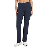 Jockey Womens Premium Pocket Slim Flare Yoga Pants