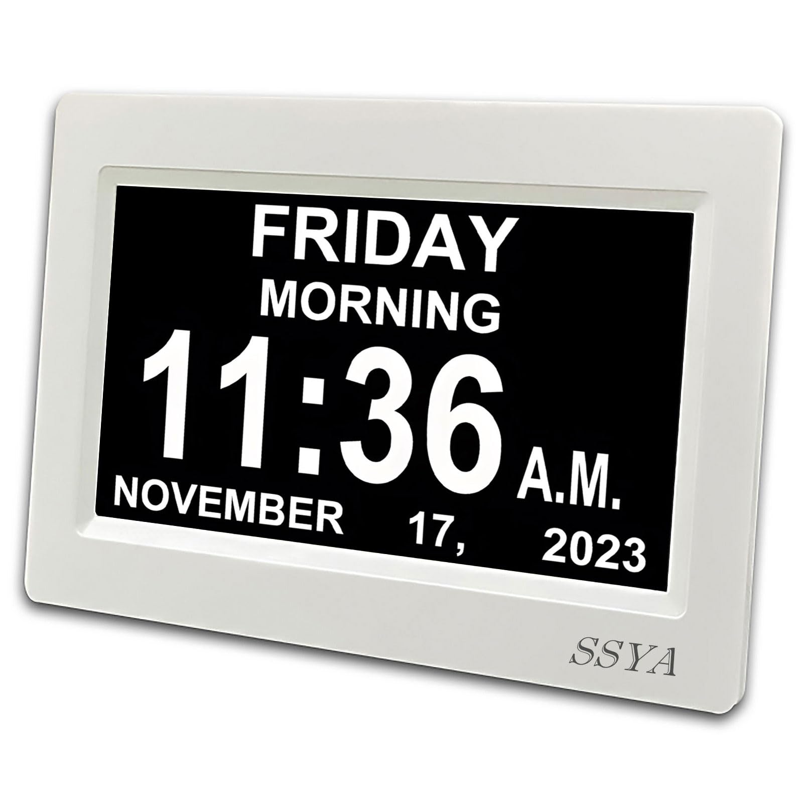 Mua Digital Calendar Alarm Clock Dementia Clocks for Vision Impaired