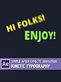 Simple After Effects Animation - Kinetic Typography