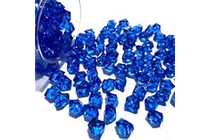 Acrylic Gemstones Ice Rocks Vase Filler Decorations for Wedding Table Scatter, Transparent Decorative Stones, Fish Tank Ornam