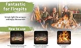 Zip Natural Starter Log 16 Pack Smokeless Wood Burner Firepit Indoor view 5