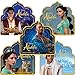 Aladdin Shaped Stickers - Toys 100 per Pack