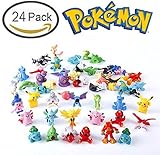 Pokemon Pikachu Monster Mini Plastic Figure (24 Piece) With Pikachu Guarantee