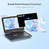 ieGeek 12.5" Portable DVD Player with 10.5" Swivel Screen, Region Free view 5