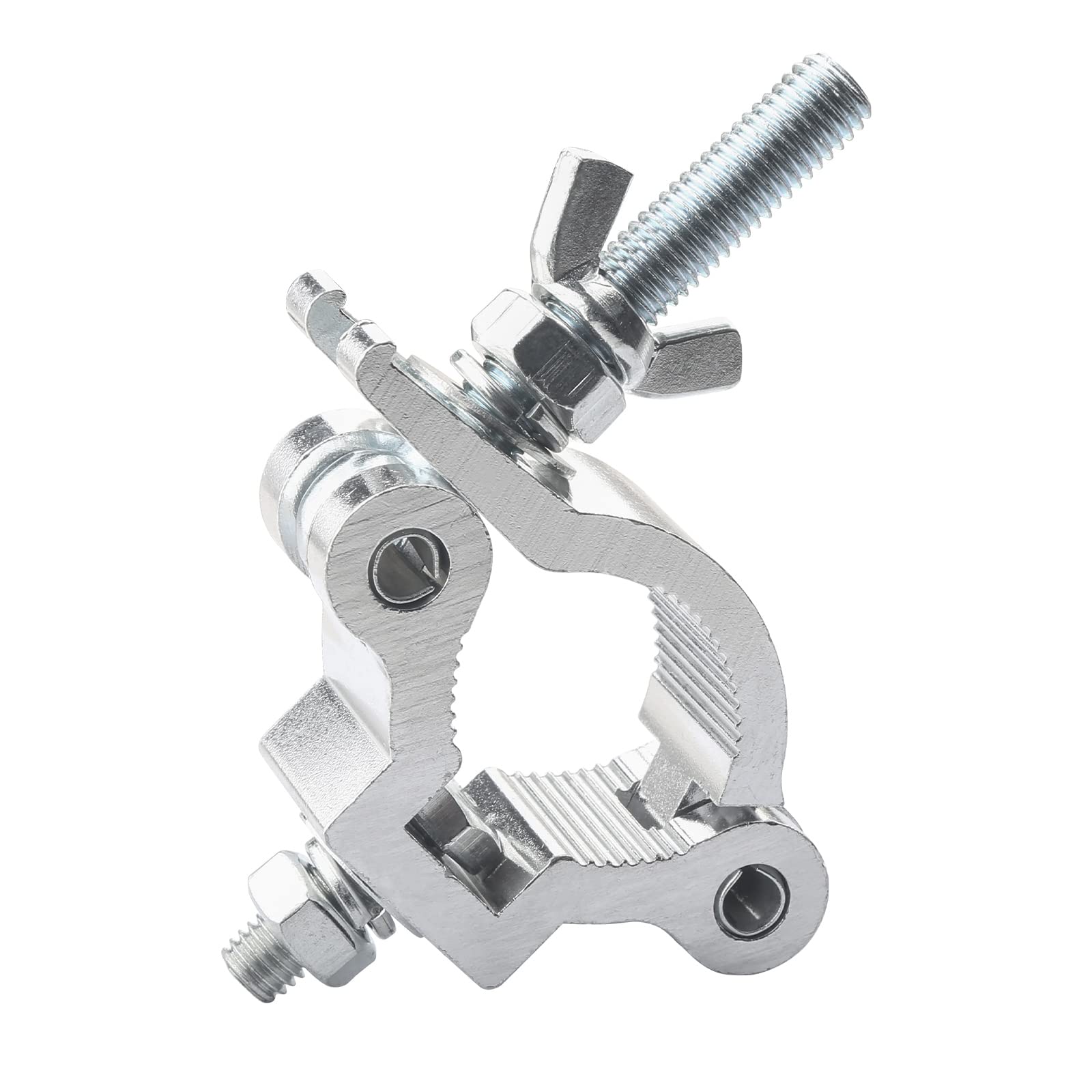 Clamps for Lights Stage Lighting Accessories, Lighting O Clamp Dj Light Pole Clamp Quick Release Truss Clamp, Half Coupler Hanging Bracket Stage Light Clamp Moving Head Light Hooks for Truss 38mm-42mm