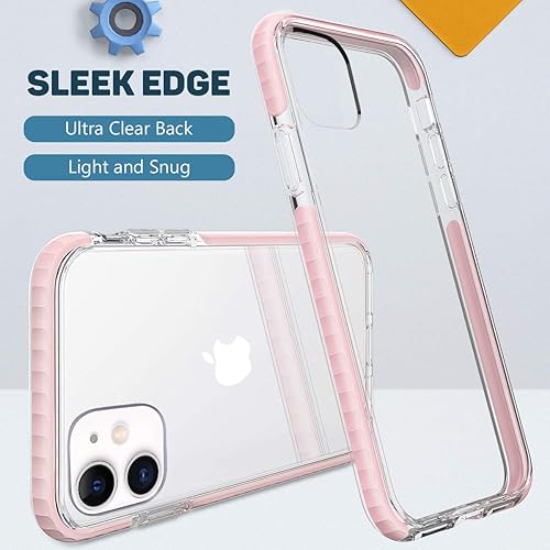 MATEPROX Compatible with iPhone 11 Case Clear Thin Slim Crystal