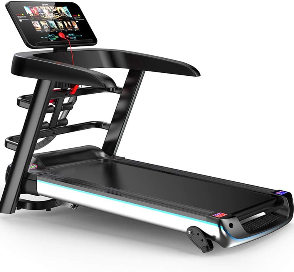 YXRPK Electric Fold Up Treadmills Folding Treadmill for Home Foldable Incline Walking, Easy Assembly Fitness Motorized Running Jogging Exercise Machine with Manual Incline Adjustment