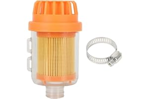 25mm Parking Heater Air Intake Filter, ZDHQLHJ Diesel Parking Heater Intake Pipes Hose with Internal Sponge, for Webasto Eber