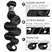Kamila hair Brazilian Virgin Hair Body Wave Hair Weave 3 Bundles Full Head Set Unprocessed Virgin Human Hair Weave Natural Black 8-28inch