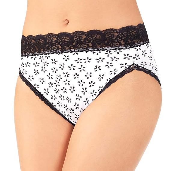 Buy Vanity Fair Women S Body Caress Ultimate Comfort Collection Hicut Panty 13280 At Amazon In