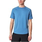Mondetta World Outfitter Men's Stretch Active Stripe Tee Shirt
