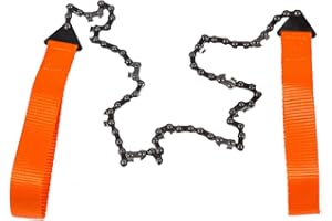 Mountain Lab Backcountry Pocket Chainsaw – Compact & Tough Manual Chainsaw for Trail Clearing, Camping, and Outdoor Adventures