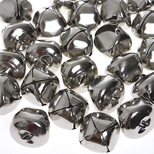 Katop Silver Jingle Bells 1-Inch (200pcs/pack)